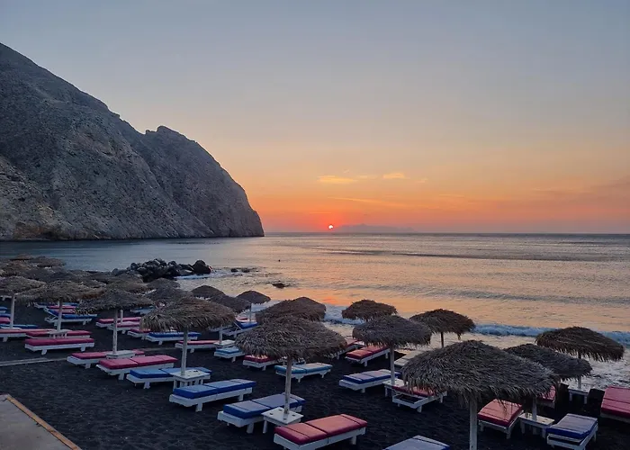Pleasure Black Beach Perissa Santorini